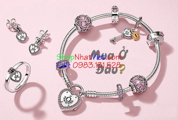 Vòng tay charm Pandora của Nhật hàng cao cấp mua ở đâu chất lượng?